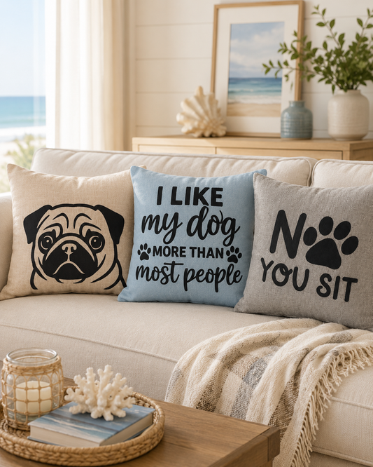 How to style a couch with cushions
