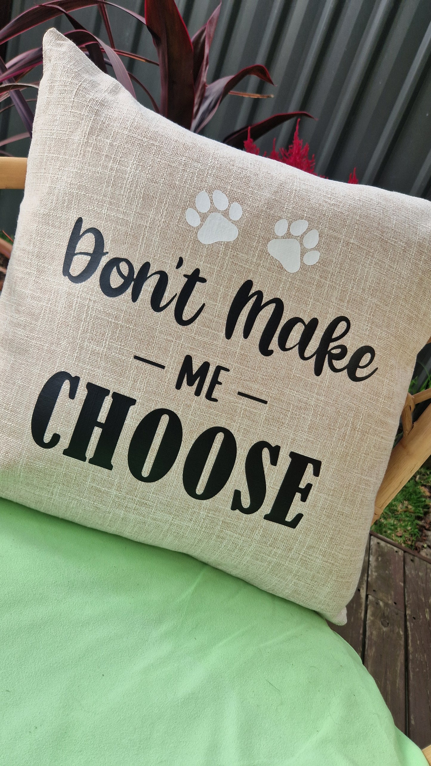 Don't Make Me Choose