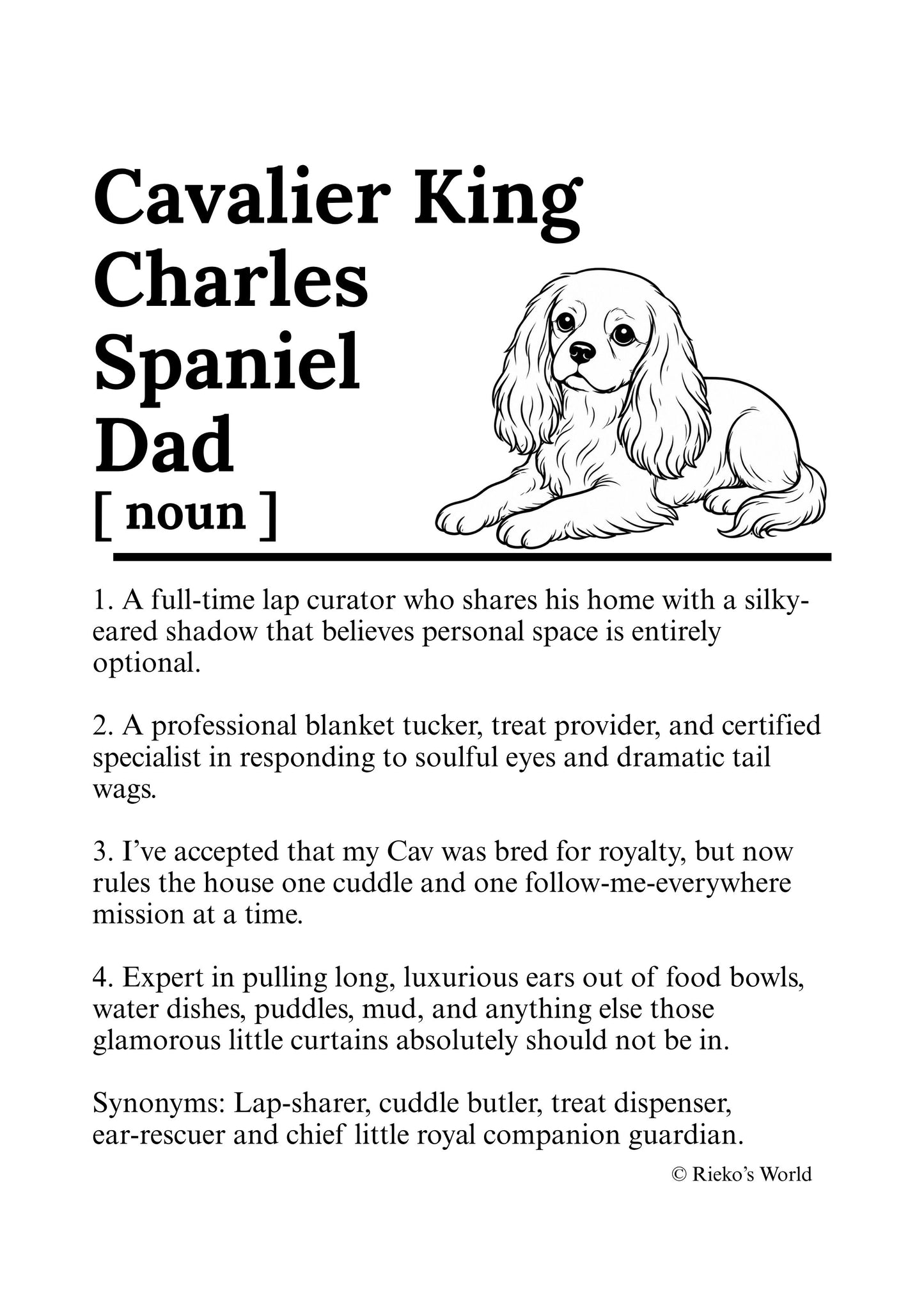 Dog Mum Definition™ Digital Downloadable Only - Breed Edition