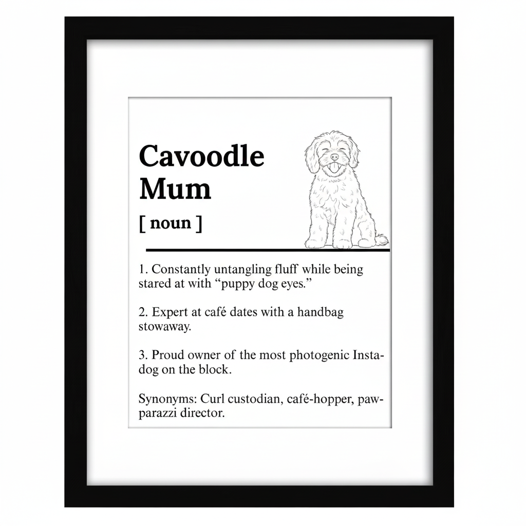 Dog Mum Framed Prints