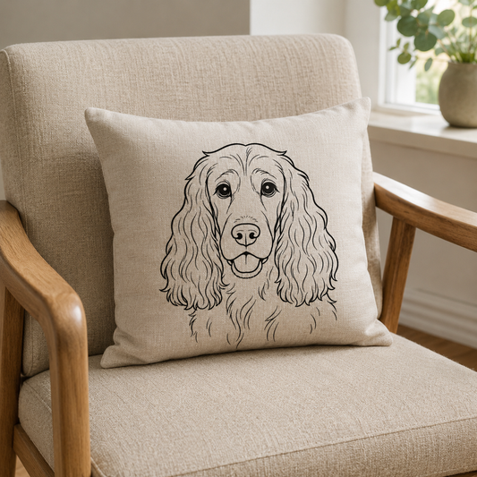 Cocker Spaniel Cushion
