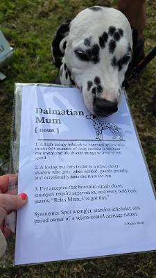 Dog Mum Definition™ Breed Print - A4 Wall Art Gift for Dog Mums