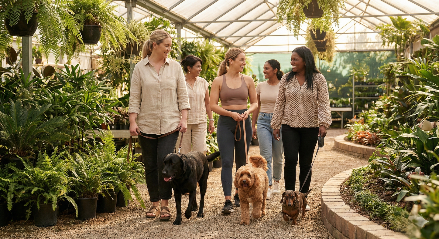 14th Feb - Paws & Pots: A Dog-Friendly Garden Tour at Burbank