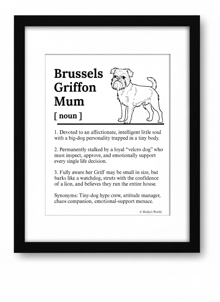 Dog Mum Framed Prints