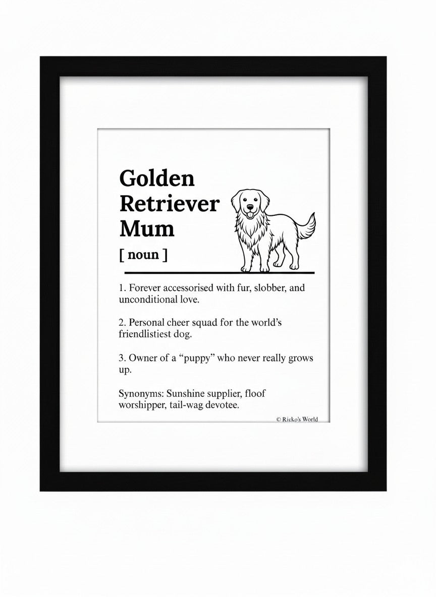 Dog Mum Framed Prints