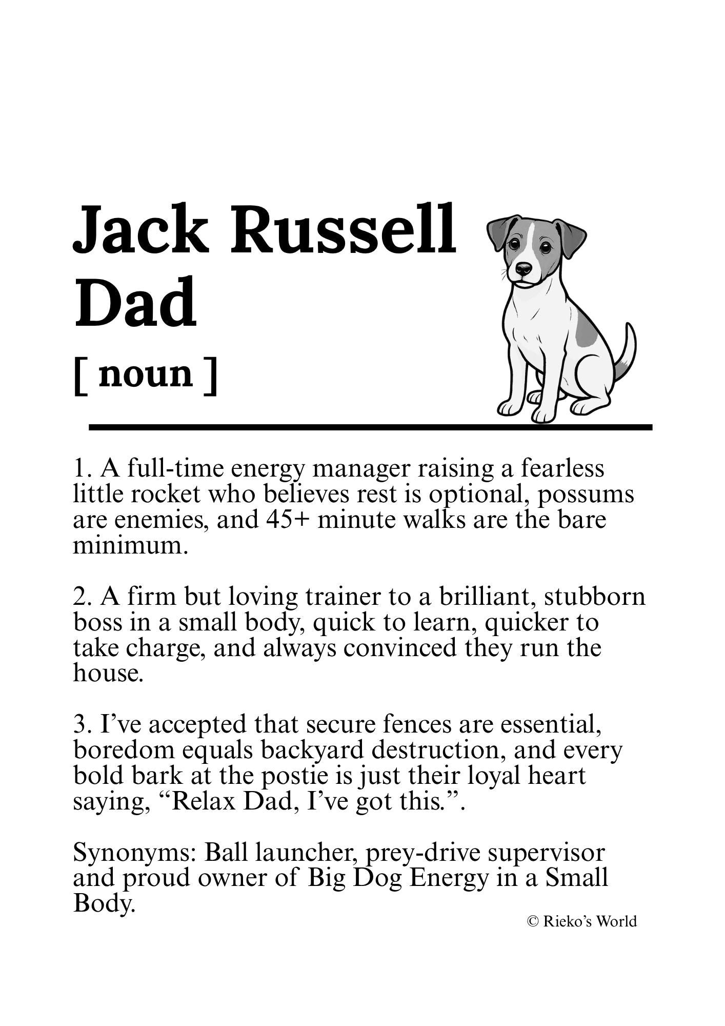 Dog Mum Definition™ Digital Downloadable Only - Breed Edition