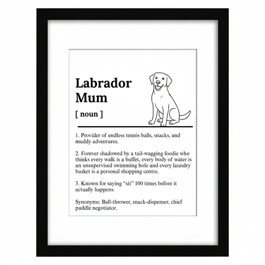 Dog Mum Framed Prints