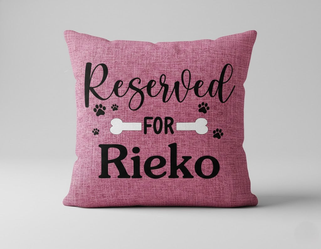 Reserved For [Name]